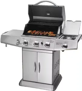 La più popolare qualità di esportazione OEM Design assemblato all'aperto in acciaio inox Gas barbecue Grill