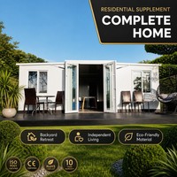 Maison conteneur pliable modulaire Jiaken Smart IoT intégrée pour maison intelligente / prête pour l'IoT