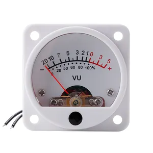 45mm VU level meter DB gallows amplifier meter head audio volume meter power meter sound pressure meter with LED backlight board