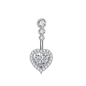 Utilizado para bodas y fiestas Piercing de moda joyería Verano día <span class=keywords><strong>playa</strong></span> Sexy cuerpo joyería 14G accesorios de acero inoxidable circón - Product Image 5