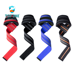TopOne Logotipo personalizado Entrenamiento Ejercicio Fitness Levantamiento de pesas Gimnasio Muñecas Envolturas Correas de levantamiento de pesas - Product Image 3