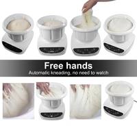 Robot Pétrin 5,68 L avec Fonction de Fermentation, Commande Tactile, Bol en Plastique PP, Bac de Fermentation pour Pizza, Pain, Pâtes