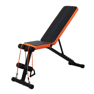 Banc de musculation réglable, équipement de fitness pour salle de sport intérieure avec des fonctionnalités utilitaires pour l'entraînement en intérieur - Product Image 1