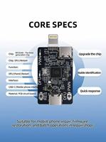 OSS RP2350A DFU Engineering Board untuk iPhone XR-11PM Alat Pengembangan Mikrokontroler Satu Klik Chip PICO Mode Ungu Perbaikan