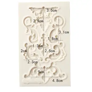 Silicone khuôn cho bánh xà phòng sô cô la trang trí với gumppaste <span class=keywords><strong>Sugarcraft</strong></span> Công cụ fondant khuôn và công cụ thiết lập - Product Image 3