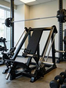 Machine à rames linéaire en acier pour exercices de <span class=keywords><strong>musculation</strong></span> en salle de sport, entraînement de la force latérale du dos, entraînement des deltoides, <span class=keywords><strong>musculation</strong></span> des bras, usage commercial - Product Image 3