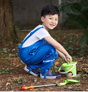 Pantalon de pluie ajustable pour enfants, imperméable, résistant à la saleté, réfléchissant, pour les sorties par temps de pluie et les événements en plein air - Product Image 6