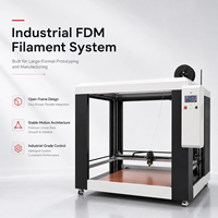 Imprimante 3D FDM professionnelle grand format, haute vitesse, en alliage d'aluminium, équipement de fabrication additive, nouveau modèle, garantie 1 an, USB, usage industriel