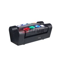Nouvelles mini-lampes araignées améliorées de 30 W, faisceau laser à grande lentille, lumière LED RGB, contrôle DMX512, taille personnalisée, événement, fête, mariage