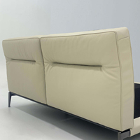 Ensemble de chambre à coucher moderne et minimaliste de luxe, lit moelleux capitonné, cadre en bois confortable, matériaux personnalisés, RUIERBAO, garantie 5 ans, boîte