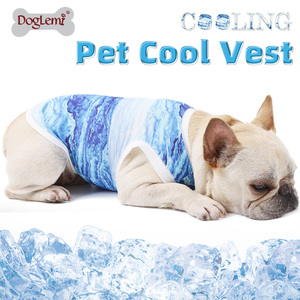 Pasokan produsen rompi pendingin musim panas untuk anjing kecil XL pakaian hewan peliharaan poliester lucu klasik Harness pendingin hewan anjing kucing - Product Image 2