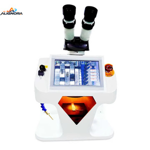 New Small 200W Multifunctional Jewelry Laser Welding Machine Air Cooling Servo Motor Gold Silver Brass CCD Camera <b>Microscope</b> - Product Image 1