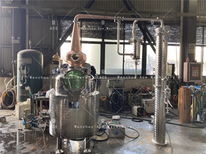 Baril de distillation d'alcool industriel Ace 300L en cuivre et acier inoxydable de taille moyenne pour la vodka, la moonshine et la tequila, à vendre - Product Image 2