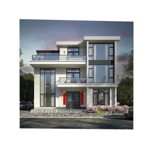 Luxury Prefabricated Houses With Heavy Steel Construction Are Ready For Sale