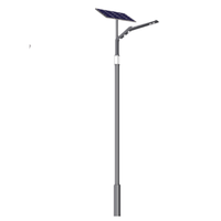 Alumbrado Público Exterior Impermeable IP65 Farolas Solares Lámpara Decorativa para Calle de 100W