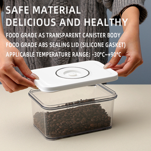 2025 Sản Phẩm Mới Tủ Lạnh Tươi Giữ Chân Không Kín <span class=keywords><strong>Container</strong></span> Thực Phẩm Lưu Trữ Canister <span class=keywords><strong>Set</strong></span> - Product Image 6