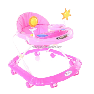 Déambulateurs Bébés 2025 à Cadre Plastique Réglable avec Jouets Musicaux, Éducatifs pour Garçons et Filles - Product Image 2