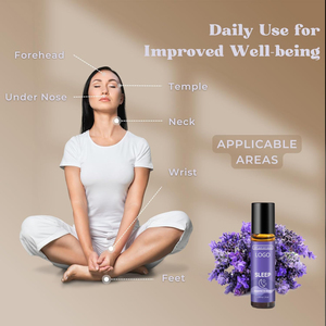 Mélange de relaxation profonde, huile essentielle naturelle pour le sommeil, roll-on, huile pour le sommeil avec des huiles aromatiques de lavande, de camomille et d'<span class=keywords><strong>orange</strong></span> douce - Product Image 3