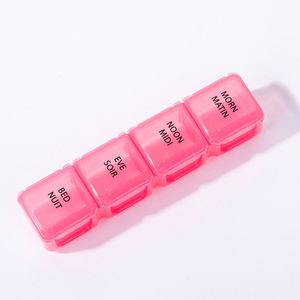 Organizador Semanal Libre de BPA, Estuche Portátil para Pastillas 4 Veces al Día, Caja de Almacenamiento de Medicamentos Mensual - Product Image 2