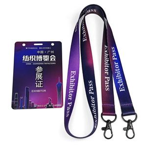 Custom Printed Personalized Breakaway Sublimation Keychain <b>Lanyards</b> with Logo - Product Image 2