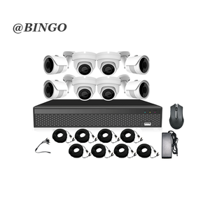 AHD <span class=keywords><strong>Kit</strong></span> 2MP 8CH XVR <span class=keywords><strong>Kit</strong></span> camera dome camera bullet CCTV camera home security surveillance SECURITY SYSTEM - Product Image 1