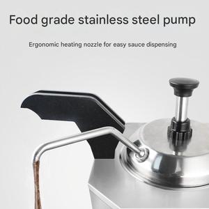 Scaldasalse Isolato a Testa Singola Salvaspazio per Banconi Commerciali, Perfetto per Mantenere Caldi Cioccolato e Topping di Marmellata - Product Image 5