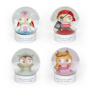 Muñeco de nieve personalizado, iluminación Led musical de cristal, cuentas de resina, regalos de recuerdo para niños - Product Image 6