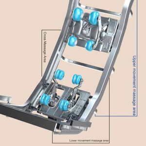 Silla de Masaje Shiatsu 4D para Alivio Muscular CITICITY, con Calefacción de Doble Núcleo, Plegable, Gravedad Cero, Masajeador Eléctrico para Cuello y Pies - Product Image 2