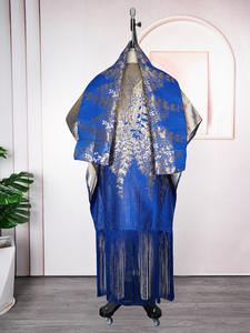 Übergröße Afrikanische Kleider für Frauen Robe 2026 Lose Dolman-Ärmel Traditionelles Buba <span class=keywords><strong>2</strong></span>-teiliges Set Dashiki Abaya Robe - Product Image 5