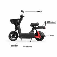 Trottinette électrique haute performance 200 kg, moteur 800 W, batterie lithium 48 V 24 Ah, autonomie 50 km, freins à tambour avant et arrière, trottinette électrique pour trajets urbains