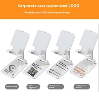 Support de téléphone de bureau multifonctionnel portable pratique en ABS avec chargeur inclus pour diffusion en direct paresseuse, tablette étanche