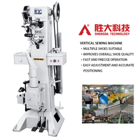 Machine à coudre industrielle verticale SHENGDA pour la couture des semelles intérieures de chaussures en cuir