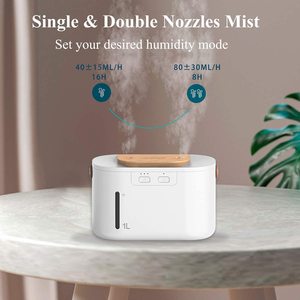 Humidificador de <span class=keywords><strong>Aroma</strong></span> Ultrasónico Recargable por USB de Doble Pulverización Silencioso para Habitación, Marca Kawa de Foshan - Product Image 3