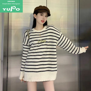 Droma VIP katalog bize ulaşın lüks tasarımcı kıyafetleri ünlü logo yüksek kalite kadın pantolon bayanlar özel Denim kot - Product Image 5