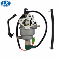 LIXIONG Fabrika Tedarikçisi Manuel Gaz Kelebeği Tipi 188F 190F Benzinli Karbüratör GX390 GX420 5Kw-6.5Kw Jeneratör Motoru için