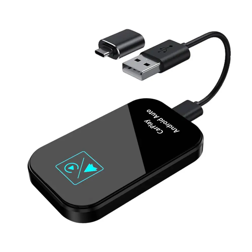 Fast Converts Wired to Wireless BT 5.0 WiFI Wireless Car Play Adapter for iPhone iOS 10 and Later