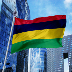 Drapeau national de <span class=keywords><strong>Maurice</strong></span> personnalisé 3x5 pieds, impression numérique, résistant à la décoloration, bannière promotionnelle avec logo, livraison rapide - Product Image 3
