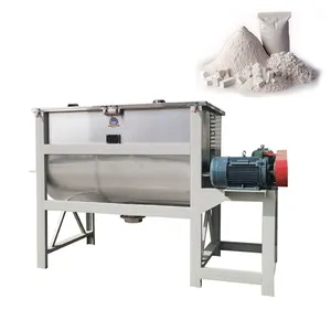 3d laboratory powder blender mixer horizenter ribbon mixer horizontal double ribbon powder mixer for dry powd