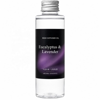Diffuseur d'huiles essentielles à base de plantes 100% pures et biologiques, eucalyptus et lavande, longue durée, pour la décoration de bureau, la chambre à coucher, l'aromathérapie, OEM ODM