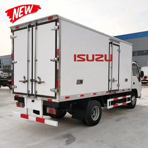 Congélateur de nourriture camions réfrigérés Isuzu 100p Elf 4.2 mètres unité de réfrigérateur Ftr Fvr viande poulet froid transformateur véhicule - Product Image 1
