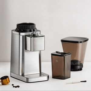 <span class=keywords><strong>Molinillo</strong></span> <span class=keywords><strong>de</strong></span> <span class=keywords><strong>Café</strong></span> Eléctrico <span class=keywords><strong>con</strong></span> Contenedor y Filtro, 48 Niveles <span class=keywords><strong>de</strong></span> <span class=keywords><strong>Molienda</strong></span> Ajustables, Función Antiestática, Acero Inoxidable, Capacidad <span class=keywords><strong>de</strong></span> 250g - Product Image 5