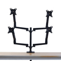 Esktop Support mécanique à ressort Multi Lcd Moniteur Bras de montage Support de bureau pour écran d'ordinateur 10 "-32" Support pour ordinateur portable