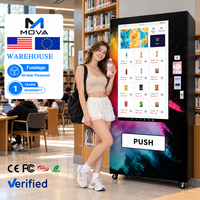 Distributeur automatique de snacks et de boissons, écran tactile intelligent, caméra, équipement de vente au détail pour les entrepreneurs et les grossistes