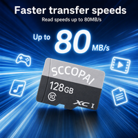 Pack de cartes mémoire SD TF originales 128 Go, modules Mini SD et SD 4 Go 8 Go, classe 10, haute vitesse pour caméra embarquée mobile, lecteur MP3 et sauvegarde de données