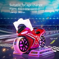 TT Moto Simulation Jeu Machine 3D Interactive Parent Enfant Amusement Moto Jouet Voiture
