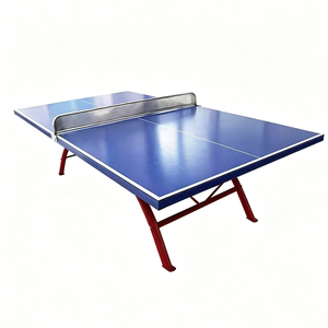 <span class=keywords><strong>Table</strong></span> <span class=keywords><strong>de</strong></span> <span class=keywords><strong>ping</strong></span>-<span class=keywords><strong>pong</strong></span> SMC <span class=keywords><strong>de</strong></span> taille standard avec pieds en acier inoxydable <span class=keywords><strong>de</strong></span> 50 mm, <span class=keywords><strong>table</strong></span> <span class=keywords><strong>de</strong></span> tennis <span class=keywords><strong>de</strong></span> <span class=keywords><strong>table</strong></span> d'extérieur avec filet, vente en gros - Product Image 4