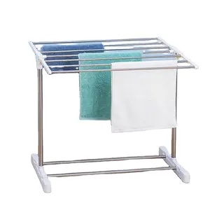 Professional design large laundry floor standing towel rack