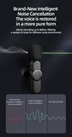 Microphone-Cravate Sans Fil Bluetooth Type C pour TikTok Vlog, Prise en Charge du Mixage Multi-Canal en Temps Réel