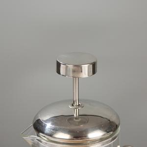 Cafetera de <span class=keywords><strong>prensa</strong></span> <span class=keywords><strong>francesa</strong></span> de 600ML para uso doméstico, cerveza manual de vidrio con taza de espuma de <span class=keywords><strong>leche</strong></span> filtrada para café y té - Product Image 4