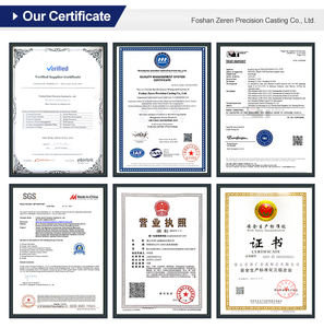 OEM özelleştirilmiş hassas kayıp balmumu hassas döküm paslanmaz çelik tam vorteks/açık vorteks pervane ISO 9001 için sertifikalı - Product Image 6